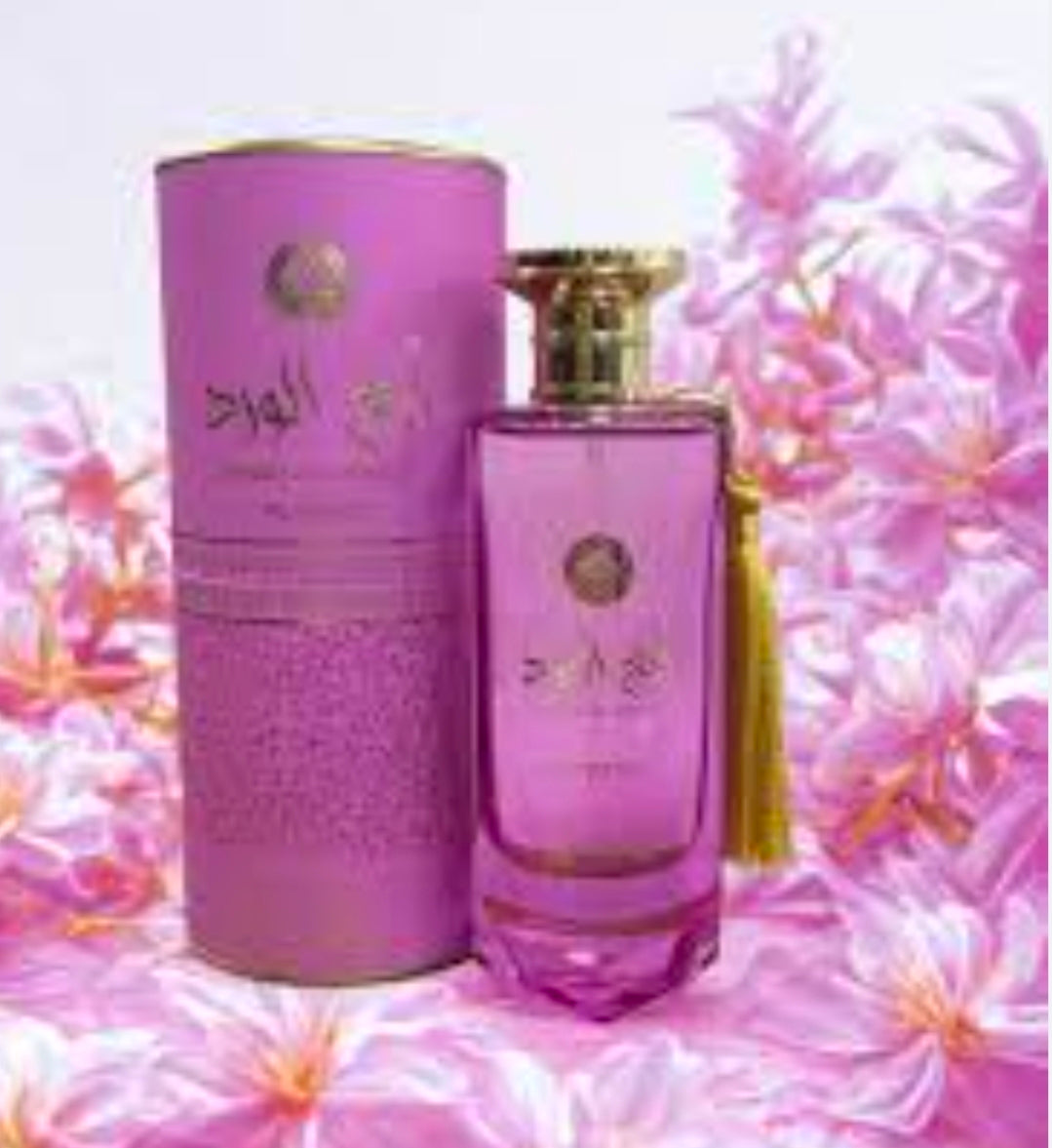 Perfume Areej Al Ward Purple por Zakat - 100 ml de Pura Sofisticación 💜 Bayas dulces y cítricos frescos.Violetas, rosas y jazmín.Fondo (Lo que perdura): Ámbar, almizcle y un toque de madera de oud.🥰✨️