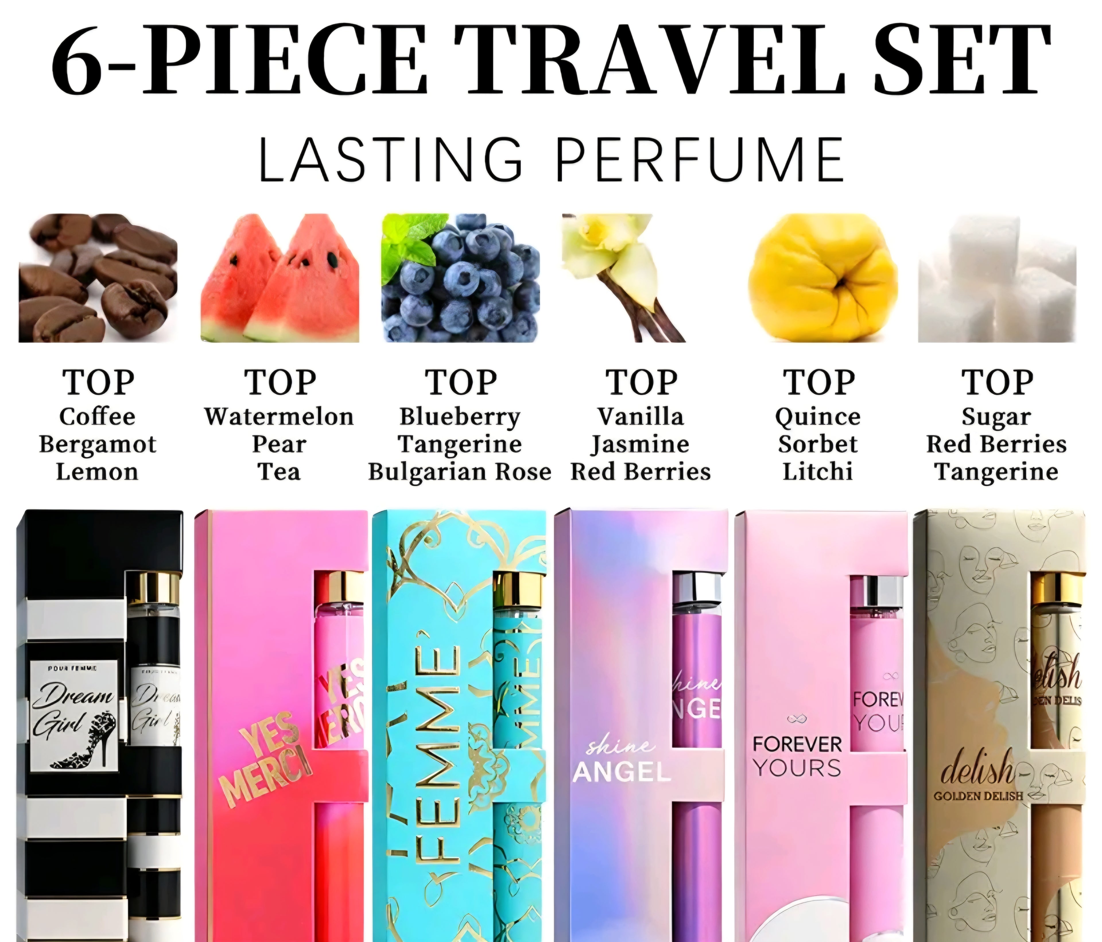 Este set está diseñado para ofrecer una variedad de aromas según tu estado de ánimo o para llevar cómodamente en el bolso durante tus viajes. Inspiración