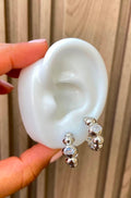Argollas platiadas variadas muy bonitas $95 pesos cada unas debe escribir para decir cual vas a comprar.