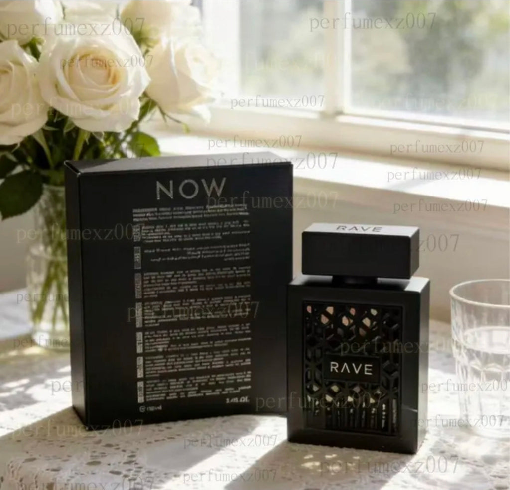 Rave Now Black de Lattafa, una fragancia de la familia olfativa Amaderada Aromática. Su aroma es sumamente popular debido a que ofrece una explosión frutal, fresca y ahumada, muy similar al estilo del reconocido perfume Creed Aventus.100% Original.