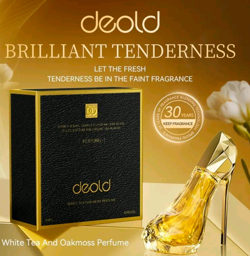 Perfume para mujer Eau de Parfum 30 ml (EDP), aromas frescos y elegantes, fragancia distintiva, envase con diseño de tacón alto, regalo perfecto para ella. Inspiración