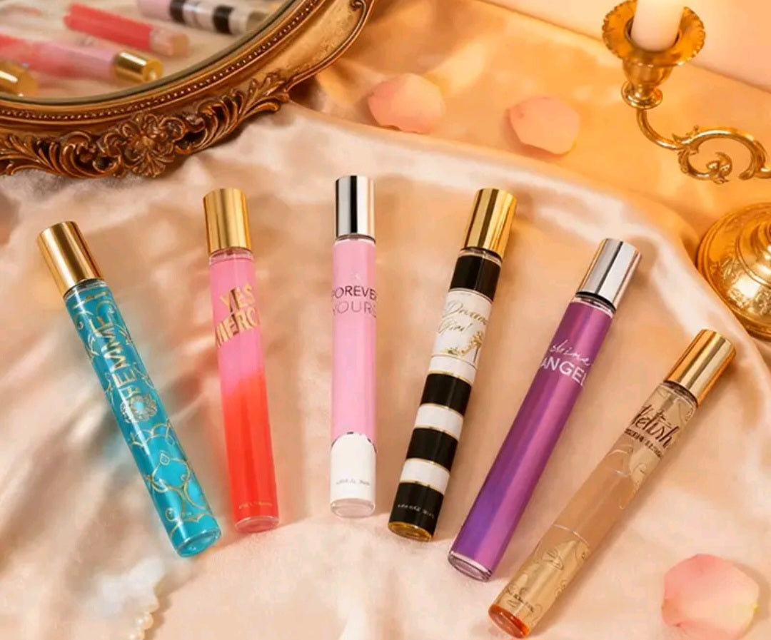 Este set está diseñado para ofrecer una variedad de aromas según tu estado de ánimo o para llevar cómodamente en el bolso durante tus viajes. Inspiración