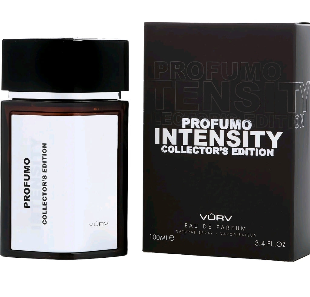 Profumo Intensity Collector's Edition es un perfume enérgico, limpio y sofisticado. Diseñado para el hombre contemporáneo y de acción, esta joya de la perfumería árabe abre con una ráfaga helada y marina muy refrescante que evoluciona.