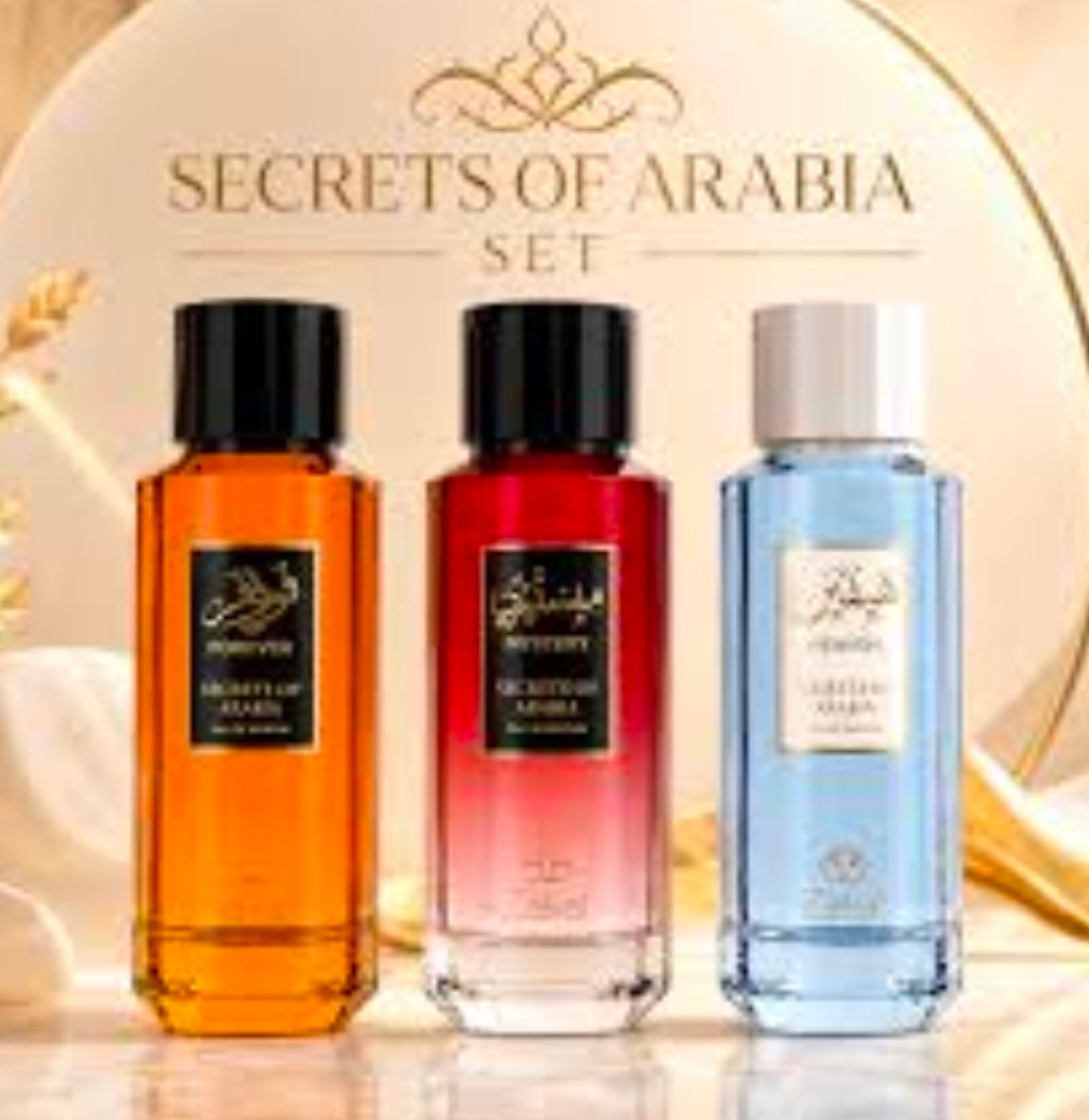 El secreto del lujo árabe a tu alcance: aromas premium que se quedan en tu piel todo el día.""Descubre la colección Secrets of Arabia de Zakat: fragancias de alta gama con fijación impecable y un precio que te va a enamorar." $1950 cada una 6 aromas.✨️🥰