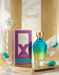 Kunooz Sarrah Women Eau de Parfum (100 ml).  Es una fragancia exótica, dulce y muy duradera, ideal para destacar en climas tropicales