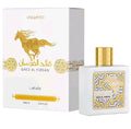 Qaed Al Fursan Unlimited es una fragancia radiante, cremosa y profundamente adictiva. Considerada una obra maestra unisex de la perfumería árabe, este perfume evoca la frescura de una playa exótica combinada con una dulzura lujosa y limpia.