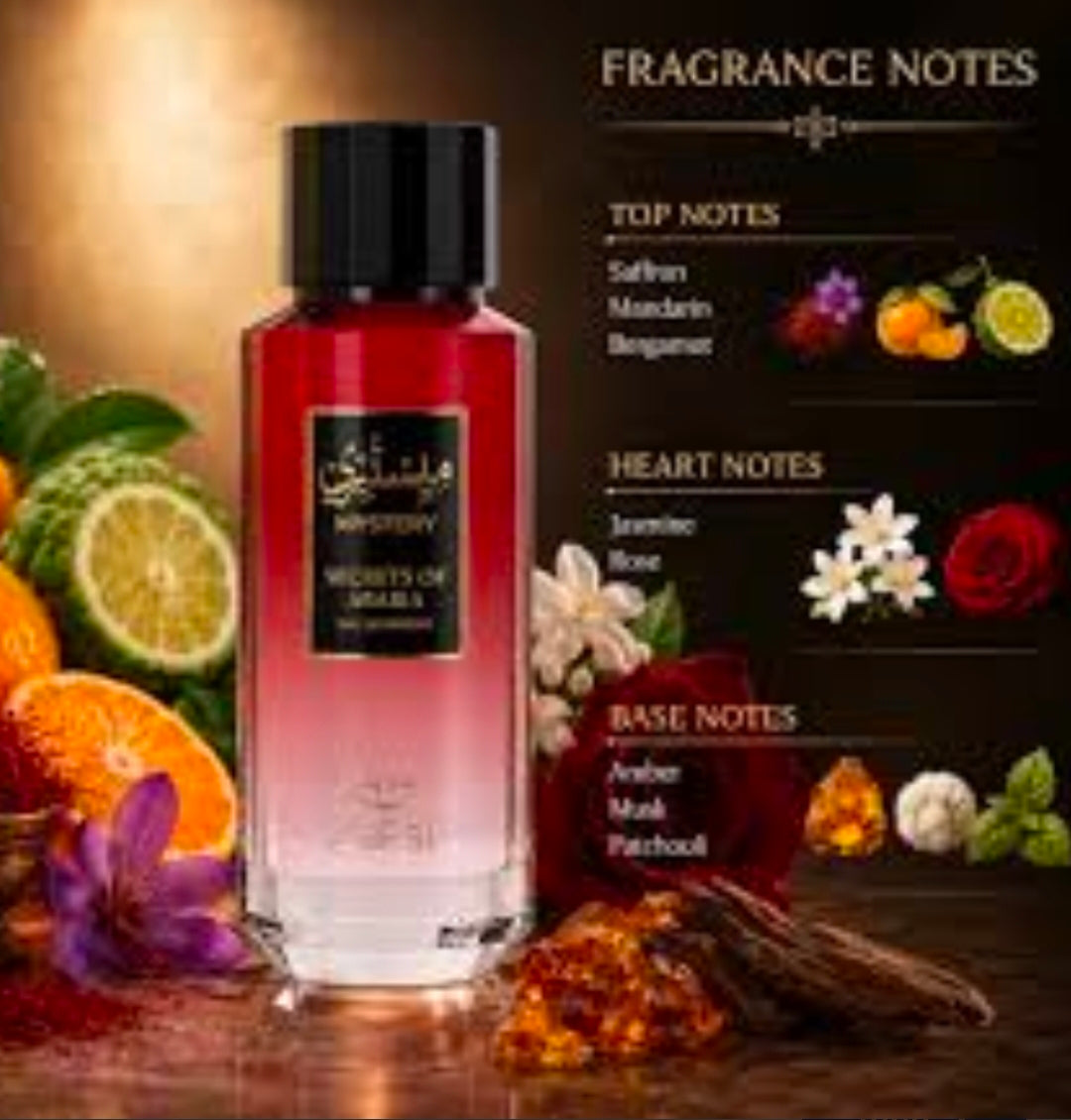 El secreto del lujo árabe a tu alcance: aromas premium que se quedan en tu piel todo el día.""Descubre la colección Secrets of Arabia de Zakat: fragancias de alta gama con fijación impecable y un precio que te va a enamorar." $1950 cada una 6 aromas.✨️🥰