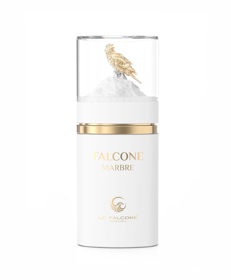 Falcone Marbre de Le Falcone (Eau de Parfum – 100ml)La esencia del poder y la sofisticación. Diseñado para el hombre moderno que avanza con paso firme, Falcone Marbre es una declaración implícita de confianza y éxito. 🤍✨️