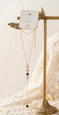 Cadena con baño de oro.