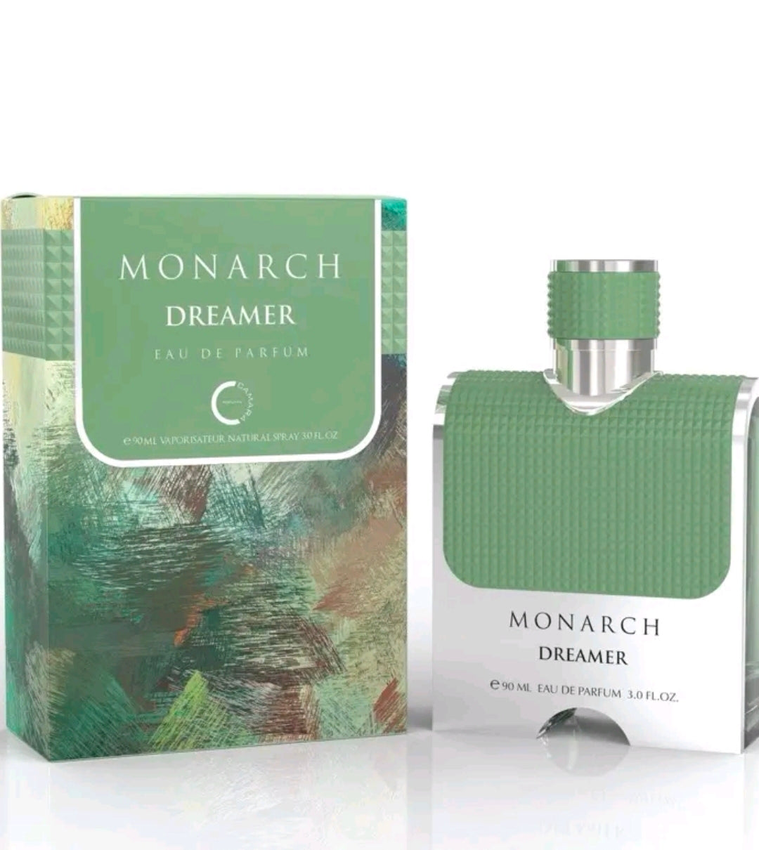Monarch Dreamer de Camara Perfumes es un Eau de Parfum masculino y unisex de 90 ml (3.0 Oz) que se define por su frescura silvestre, natural y sumamente aventurera. 100% Original.