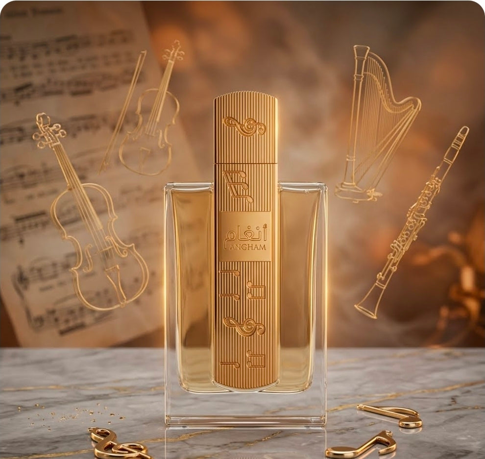 Perfume está diseñado como una sinfonía olfativa donde las notas cambian notablemente con las horas.vainilla rica y cremosa, abrazada por la profundidad resinosa del ámbar y la suavidad del almizcle, que se adhiere a la piel como una  sedosa. 100% Origina