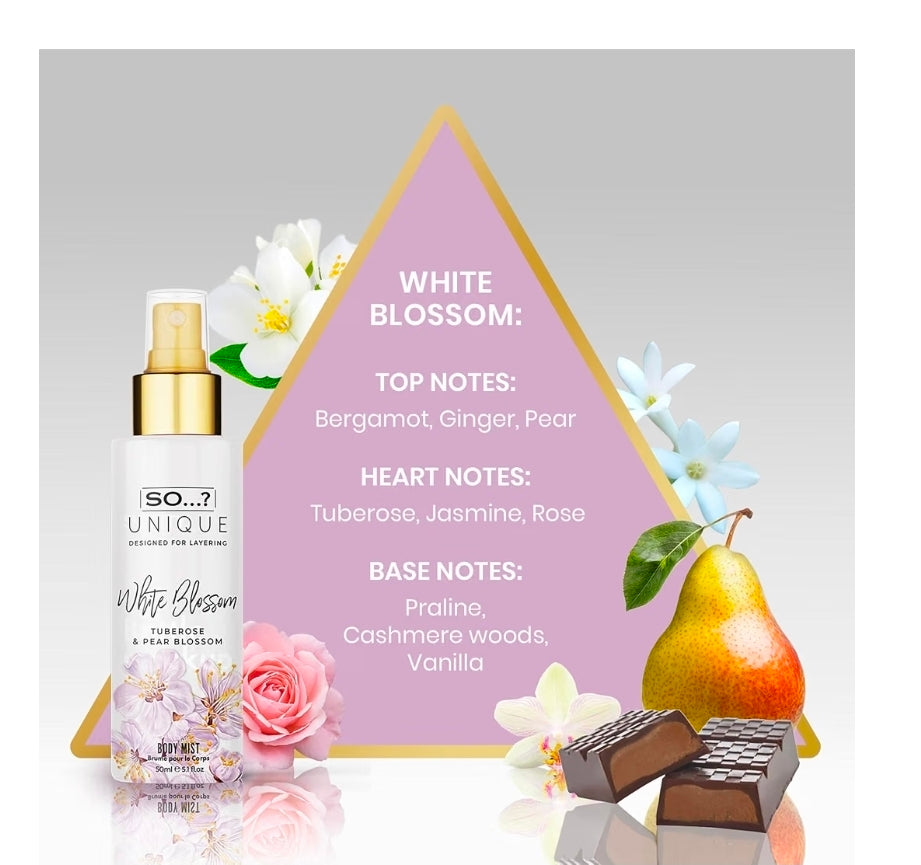 ✨ “¡Huele delicioso todo el día! 💕 Body Mist SO…? Unique, perfecto para usar solo o combinar tus aromas favoritos. 🌸✨ ¿Cuál escogerías?”50ml          $525 cada una elige tu favorita.