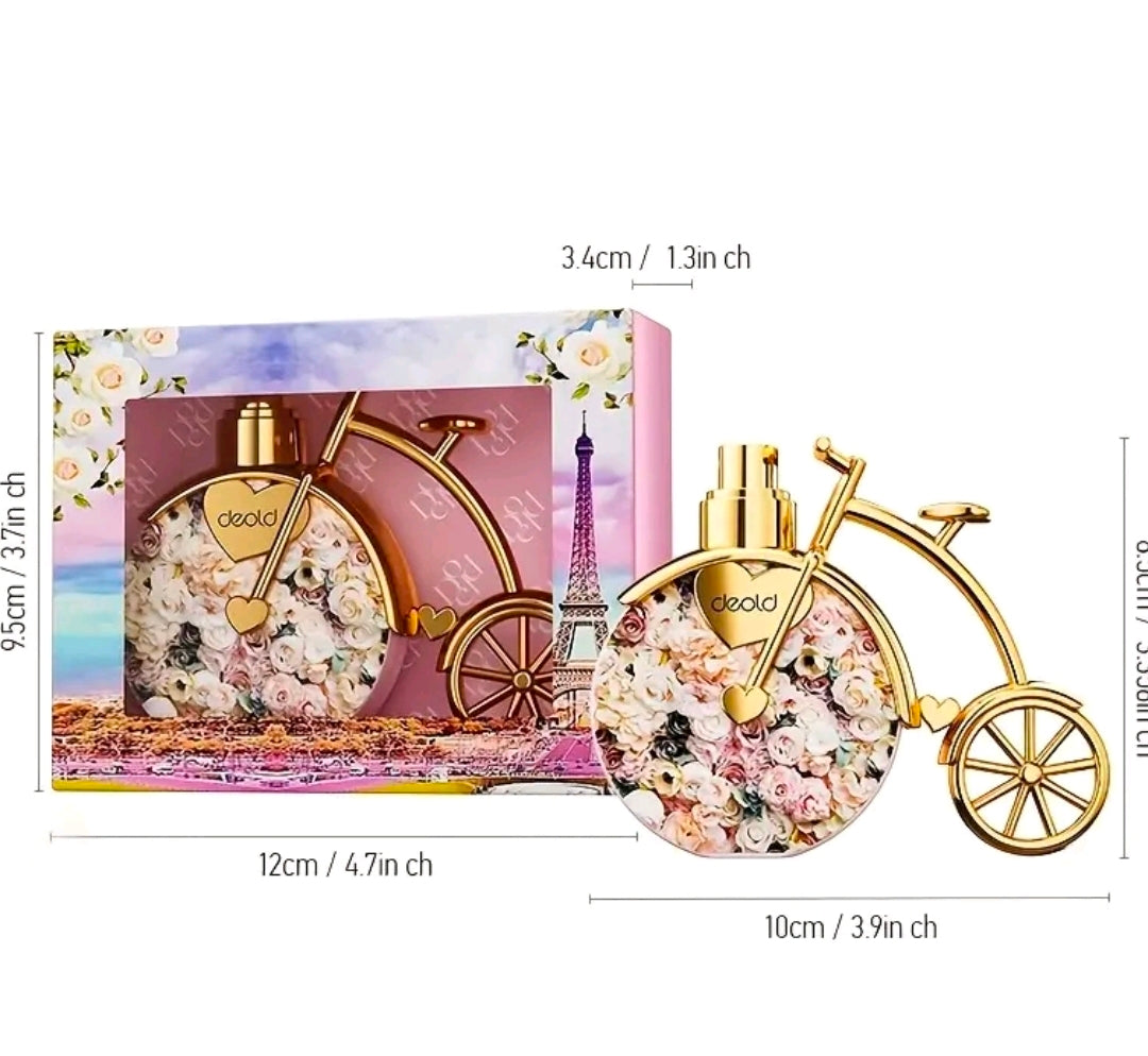 Son una fragancia de la familia floral-amaderada y frutal. Tiene un carácter suave, limpio, fresco y romántico, ideal para el uso diario. 2 perfumes. Inspiración
