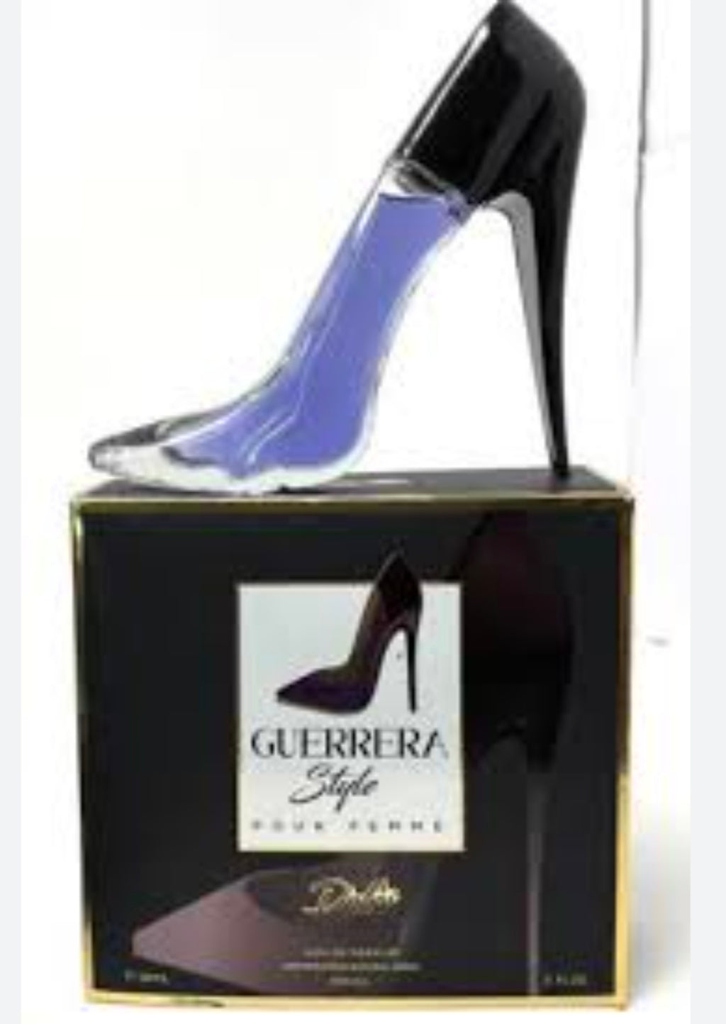 Guerrera Style Pour Femme de la marca Dubai Essences. Es una fragancia diseñada para mujer.Este perfume es una alternativa directa o "dupe" inspirado en el icónico y lujoso aroma de Good Girl de Carolina Herrera. Inspiración