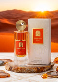 Lever Du Soleil Agate de Zakat es una fragancia árabe unisex que pertenece a la familia olfativa Ambarada Frutal. melocotón (durazno) dulce, naranja sanguina cítrica y un toque fresco de hojas verdes. 100% Original.
