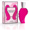Freedom Waves de la marca Mirada (un Eau de Parfum para mujer. Destaca por ser un aroma sumamente dulce, juvenil y vibrante, ideal para quienes disfrutan de acordes acaramelados, afrutados y profundos.