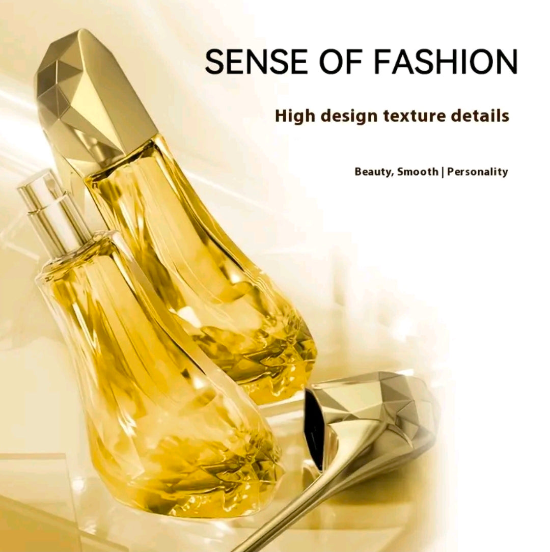 Perfume para mujer Eau de Parfum 30 ml (EDP), aromas frescos y elegantes, fragancia distintiva, envase con diseño de tacón alto, regalo perfecto para ella. Inspiración