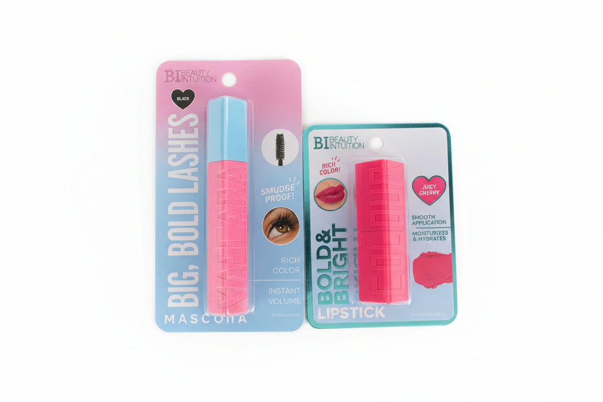 Labial y Mascara Bi beuty Intuition. El duo perfecto para una mirada y labios irresistible.
