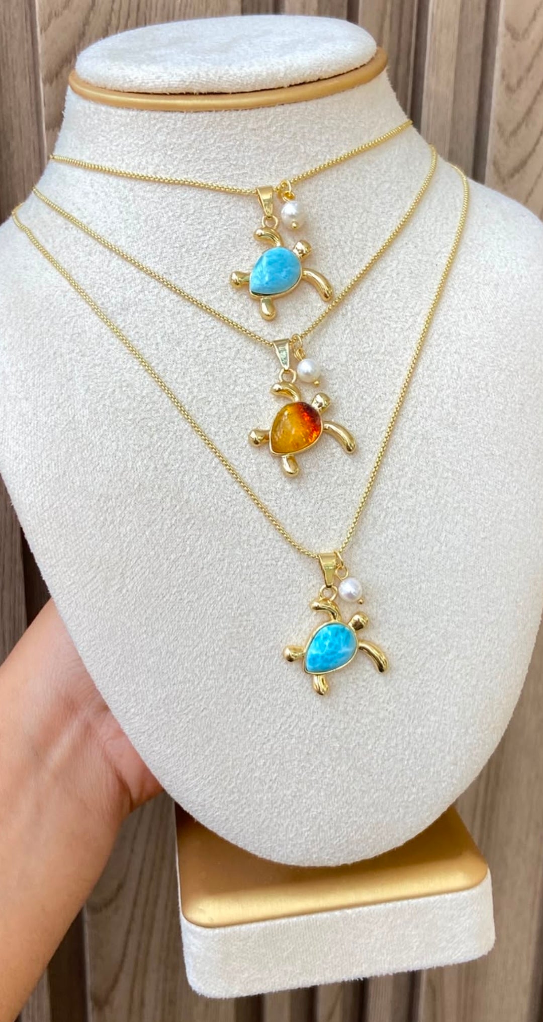 Cadenas con baño de oro $1,150
