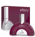 Efony de Mirada, un Eau de Parfum para mujer.Es un aroma ideal para el uso diario o para ocasiones especiales gracias a su transición equilibrada entre la frescura frutal y la calidez de las maderas preciosas. 100 Original arabe.