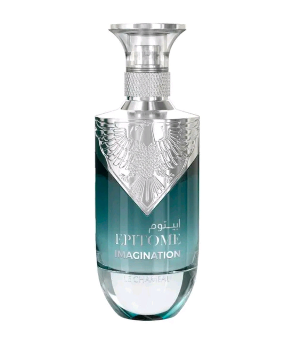 Epitome Imagination de la marca Le Chameau, Evoluciona hacia una mezcla ligeramente floral y especiada con neroli de Túnez, jengibre de Nigeria y canela de Ceilán.