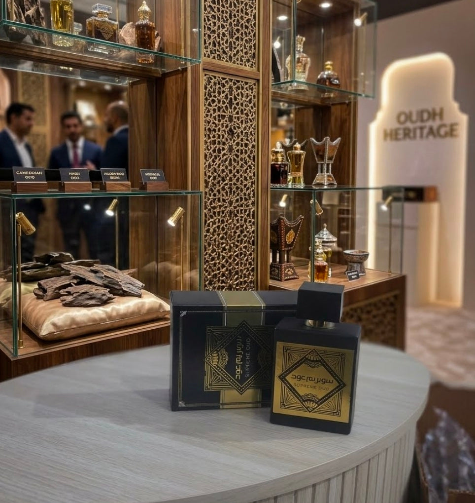 Es perfecto para salidas nocturnas, cenas, discotecas o eventos formales donde el clima refresca un poco.Madera de oud, rosa y azafrán (dan el toque exótico árabe). Inspirado.