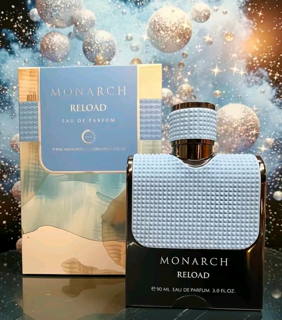 Monarch Reload de Camara Perfumes es un Eau de Parfum masculino de 90 ml que destaca por su carácter sofisticado, pulido y versátil. Esta fragancia árabe combina un ADN clásico fougère con giros modernos de cuero y especias. 100% Original.